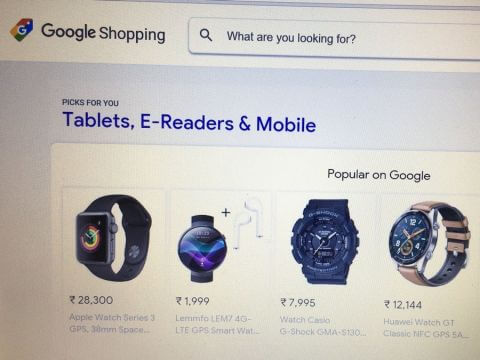 Google Shopping miễn phí danh sách hiển thị sản phẩm