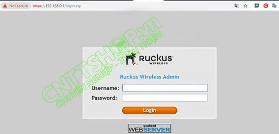 Hướng dẫn cấu hình Wifi Ruckus hoạt động ở chế độ Standalone